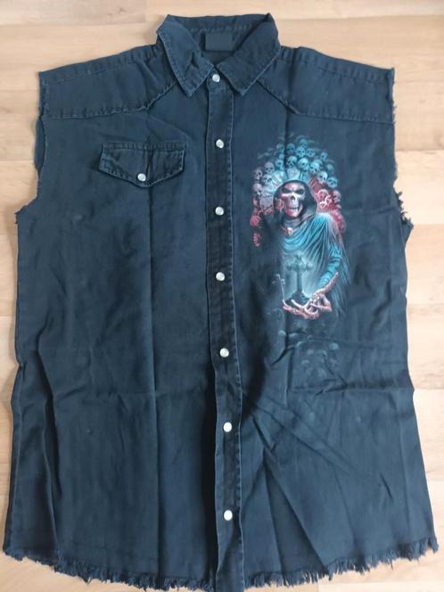 Nieuw mouwloos zwart shirt maat M, Kleding | Heren, Overhemden, Nieuw, Zwart, Ophalen of Verzenden