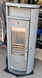 Houtgestookte Speksteenkachel, Ophalen, Houtkachel, Zo goed als nieuw, Vrijstaand