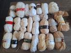 Diverse witte/beige wol (resten en nieuw), Ophalen, Zo goed als nieuw