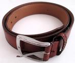 Beschrijving	Cognac antique belt reinhard frans lederen riem, Bruin, Echt leder, Minder dan 95 cm, Ophalen of Verzenden