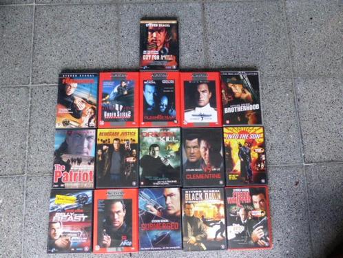 dvd's Steven Seagall, Transporter en andere, Cd's en Dvd's, Dvd's | Actie, Gebruikt, Actie, Vanaf 16 jaar, Ophalen of Verzenden