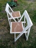 Vintage klapstoelen, Ophalen, Gebruikt, Hout, Inklapbaar