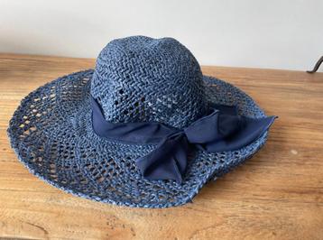 Blauwe zomerhoed maat S/M, Kleding | Dames, Hoeden en Petten, Regatta, Ophalen of Verzenden, Zo goed als nieuw, Hoed