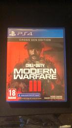 For sale Call of duty modern warfare 3 ps4 Also work on ps5, Comme neuf