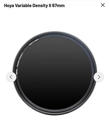 Hoya Variable Density II 67mm beschikbaar voor biedingen