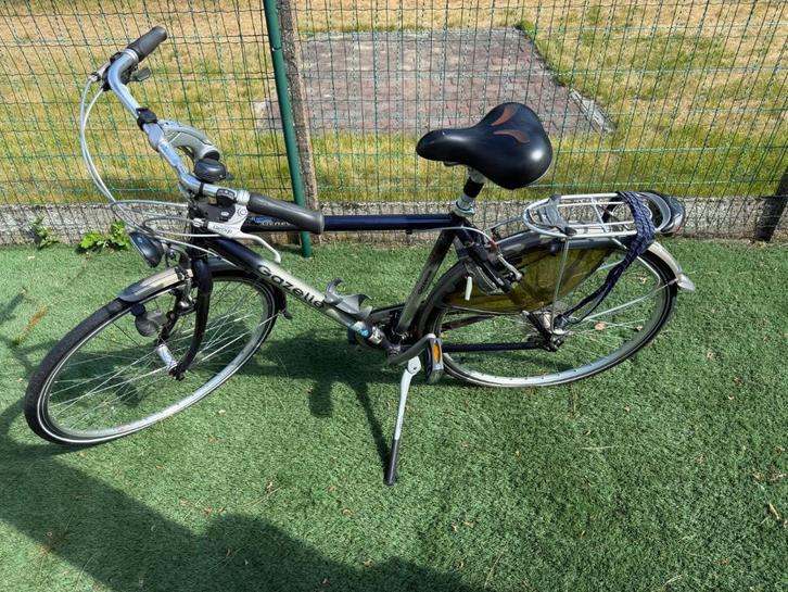 Gazelle Herenfiets - Geneve Goldline, Fietsen en Brommers, Fietsen | Heren | Herenfietsen, Gebruikt, Gazelle, 53 tot 57 cm, Versnellingen