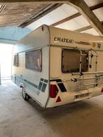 Te koop chateau caravan (in nieuw staat ), Caravans en Kamperen, Caravans, Chateau, Luifel, 750 - 1000 kg, Particulier