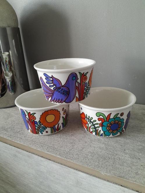 Villeroy & Boch Acapulco Parafour met 3 ramekins BE, Antiek en Kunst, Curiosa en Brocante, Ophalen of Verzenden