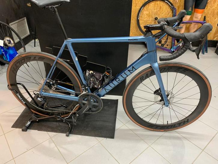 Aurum Blue maat 58, Vélos & Vélomoteurs, Vélos | Vélos de course, Comme neuf, Enlèvement