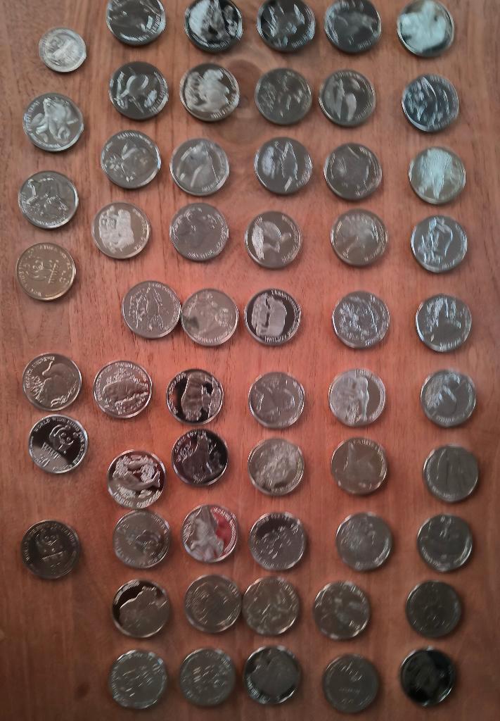 Muntomslagen WWF, Postzegels en Munten, Brieven en Enveloppen | Buitenland, Ophalen