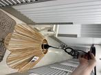 Luster met lampenkap raffia, Boho, Nieuw, Ophalen of Verzenden, Minder dan 50 cm