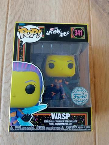 Funko pop Marvel Studios #341 Guêpe lumière noire en parfait, Enlèvement ou Envoi, Comme neuf