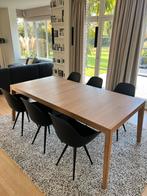 TEAM7 - Eikenhouten verlengbare Eettafel Team7, Huis en Inrichting, Tafels | Eettafels, Ophalen, Zo goed als nieuw