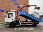 Renault Other Midlum | Kraan | Kipper | ! 159.000km !, Lederen bekleding, Zwart, Renault, Wit