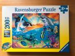 Puzzel Ravensburger, zeedieren. 8+, 6 jaar of ouder, Meer dan 50 stukjes, Ophalen of Verzenden, Zo goed als nieuw