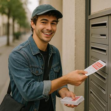 Distribution de Flyers Publicitaires en Toutes-Boîtes beschikbaar voor biedingen
