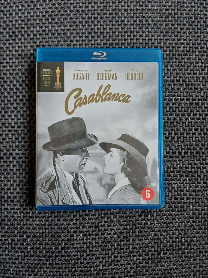 Blu-Ray: Casablanca (Michael Curtiz), Cd's en Dvd's, Blu-ray, Nieuw in verpakking, Klassiekers, Ophalen of Verzenden