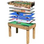Multifunctionele tafel:biljart, pingpong, voetbal, airhockey, Kinderen en Baby's, Ophalen, Zo goed als nieuw