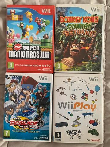 Verschillende Nintendo Wii games