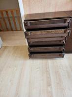 commode 6 tiroirs marque Boone (Poperinge), 25 à 50 cm, Modern, 5 tiroirs ou plus, Autres essences de bois