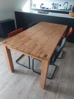 Eettafel hout, Huis en Inrichting, Tafels | Eettafels, Ophalen, Gebruikt