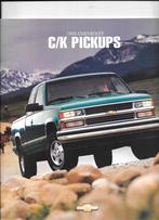 CHEVROLET C/K PICKUPS, 1995, Boeken, Auto's | Folders en Tijdschriften, Chevrolet, Ophalen of Verzenden, Zo goed als nieuw