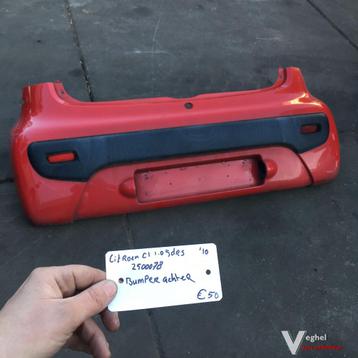 Citroen C1 1.0 5drs 2010 Wagennr 2500078  Achterbumper beschikbaar voor biedingen