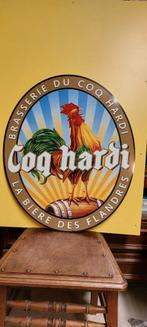 Aluminium reclame plaat Coq Hardi een bord voor buitenland ., Verzamelen, Ophalen of Verzenden, Nieuw, Reclamebord, Plaat of Schild