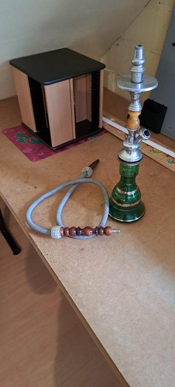 Kleine Groene Waterpijp/ Shisha disponible aux enchères