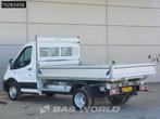Ford Transit 130pk Open Laadbak Dubbellucht Trekhaak Pritsch, Auto's, Stof, Euro 6, 4 cilinders, 2000 kg