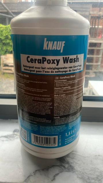 Knauf epoxy reinigingsmiddel beschikbaar voor biedingen