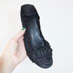 Ballerines en daim Kennel & Schmenger (taille 5/38) €50, -, Comme neuf, Kennel & Schmenger, Ballerines, Noir