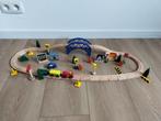 Houten treinset, 57delig, Kinderen en Baby's, Ophalen