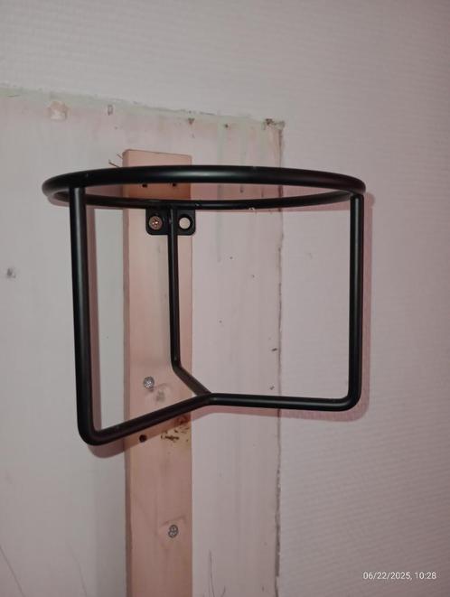 Metalen wandstructuur voor planten Dia.13 x H.10, Tuin en Terras, Bloembakken en Plantenbakken, Zo goed als nieuw, Metaal, Binnen