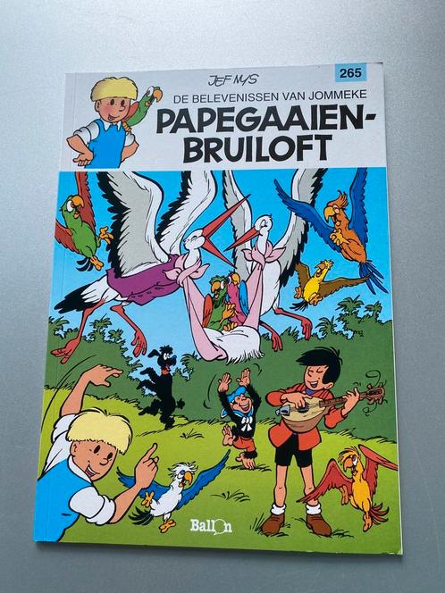 🍄 NIEUWE strip , Jommeke  “ Papegaaien-Bruiloft “, Boeken, Stripverhalen, Nieuw, Eén stripboek, Ophalen of Verzenden