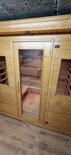 Infraroodcabine 6 personen - Goede staat, Sport en Fitness, Sauna, Complete sauna, Infrarood, Zo goed als nieuw, Ophalen