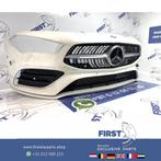 W118 C118 CLA AMG VOORBUMPER WIT + DIAMOND GRIL 2018-2023 or, Gebruikt, Ophalen of Verzenden, Bumper, Mercedes-Benz