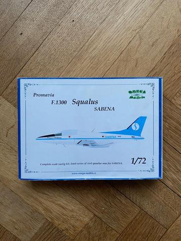 SQUALUS PROMAVIA F.1300 - SABENA - ÉCHELLE : 1/72, Neuf, Autres marques, 1:72 à 1:144, Avion
