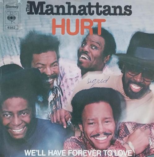 Manhattans - Hurt, Cd's en Dvd's, Vinyl Singles, Zo goed als nieuw, Single, Pop, 7 inch, Verzenden