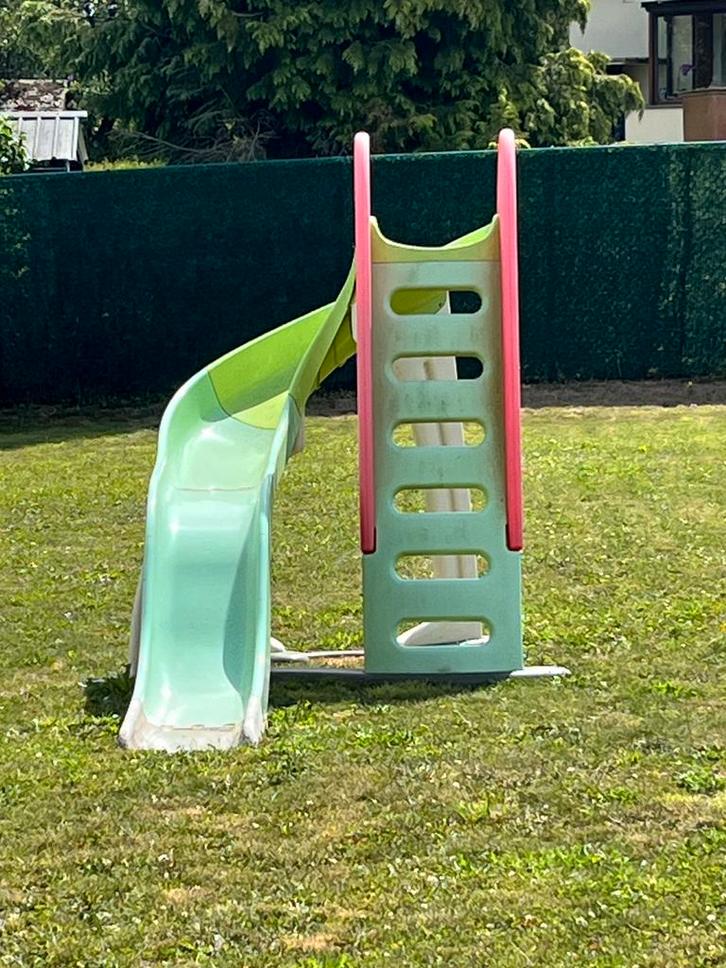 Toboggan Smoby u-turn, Kinderen en Baby's, Speelgoed | Buiten | Speeltoestellen, Gebruikt, Glijbaan, Ophalen