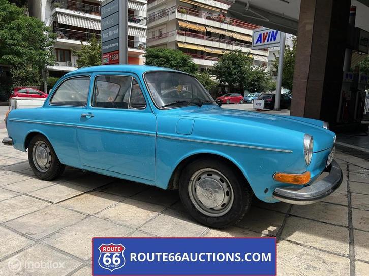 Volkswagen 1600 L Notchback | 1973 | Route 66 Auctions, Autos, Oldtimers & Ancêtres, Entreprise, Achat, Volkswagen, Essence, Autre carrosserie