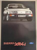 FORD SIERRA XR 4 I 1983 BROCHURE POSTERFOLDER 8 PAGINA'S NED, Ophalen of Verzenden, Gelezen, Ford