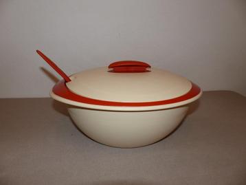 Tupperware Thermo Duo avec cuillère - très bon état, Enlèvement ou Envoi, Comme neuf