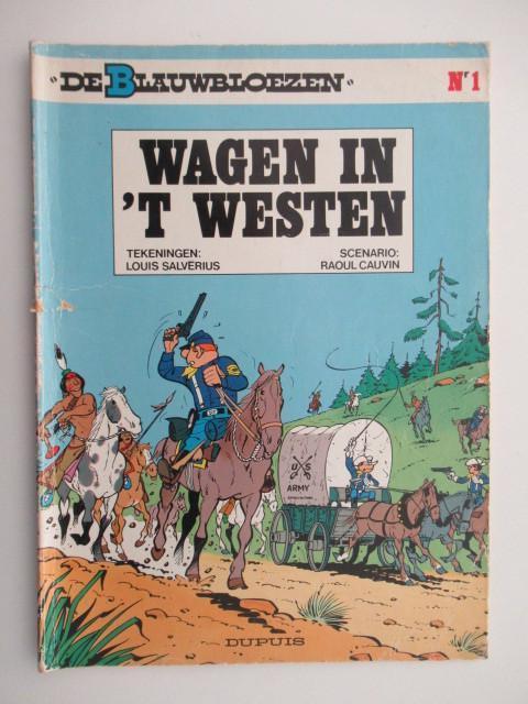 blauwbloezen...nr.1...wagen in 't westen, Ophalen of Verzenden, Gelezen