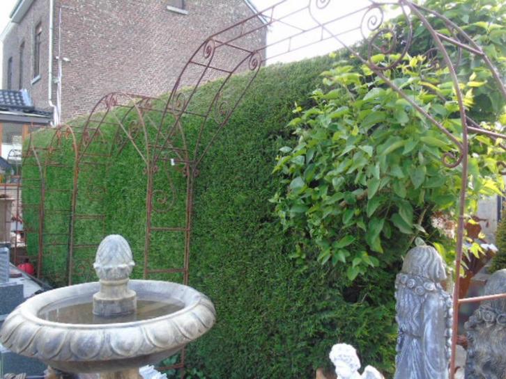 smeedijzeren boog met volledige stang groot model 2 m 20, Tuin en Terras, Tuinmeubel-accessoires, Nieuw, Ophalen