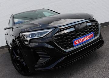 Audi Q8 e-tron 106 kWh 55 SB S-line - Pano/Memory/Shadow+/22 beschikbaar voor biedingen