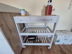 Mobiel badje en verzorgings tafel, Ophalen, Gebruikt, Badje