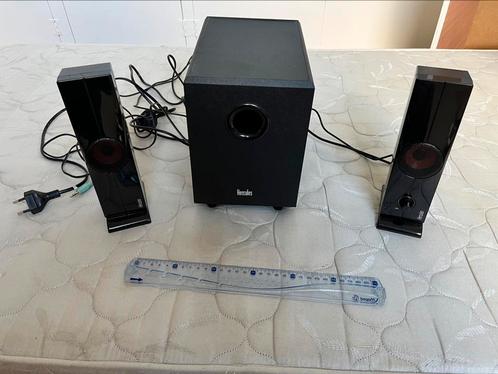 Kit audio haut-parleurs 2.1 Hercule XPS 2.150, TV, Hi-fi & Vidéo, Enceintes, Comme neuf, Ensemble surround complet, Moins de 60 watts