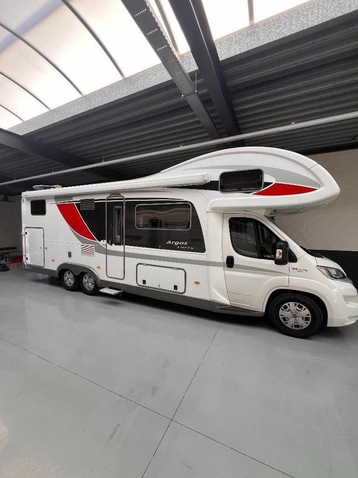 camper burstner argos 747-2g, Caravans en Kamperen, Mobilhomes, Particulier, tot en met 6, Alkoof, Bürstner, Fiat, Diesel, Automaat