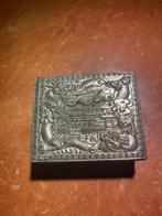 Zilveren chinees sigarendoosje, Ophalen, Zilver